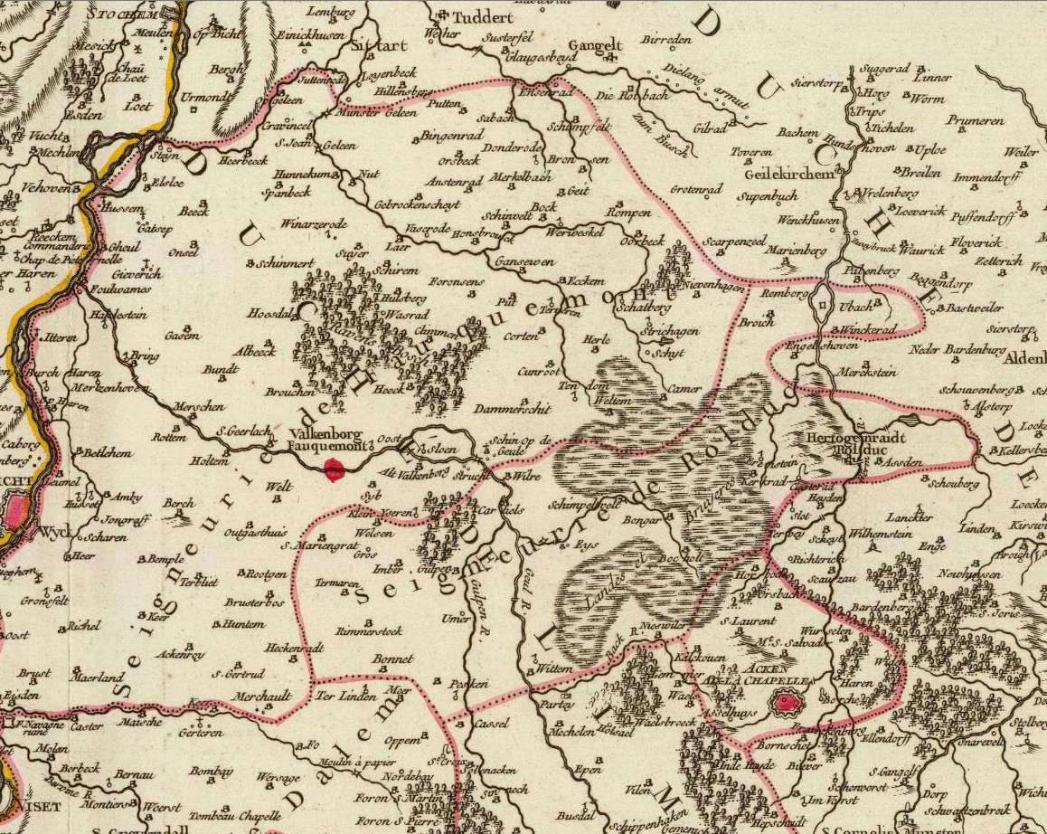 Vaugondy Li�ge et Limbourg, Zuid-Limburg